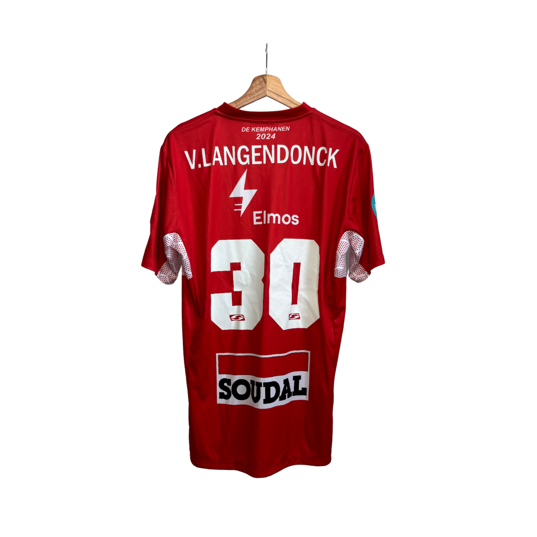 Westerlo 20/21 - V. Langendonck (L) MATCHWORN & SIGNED