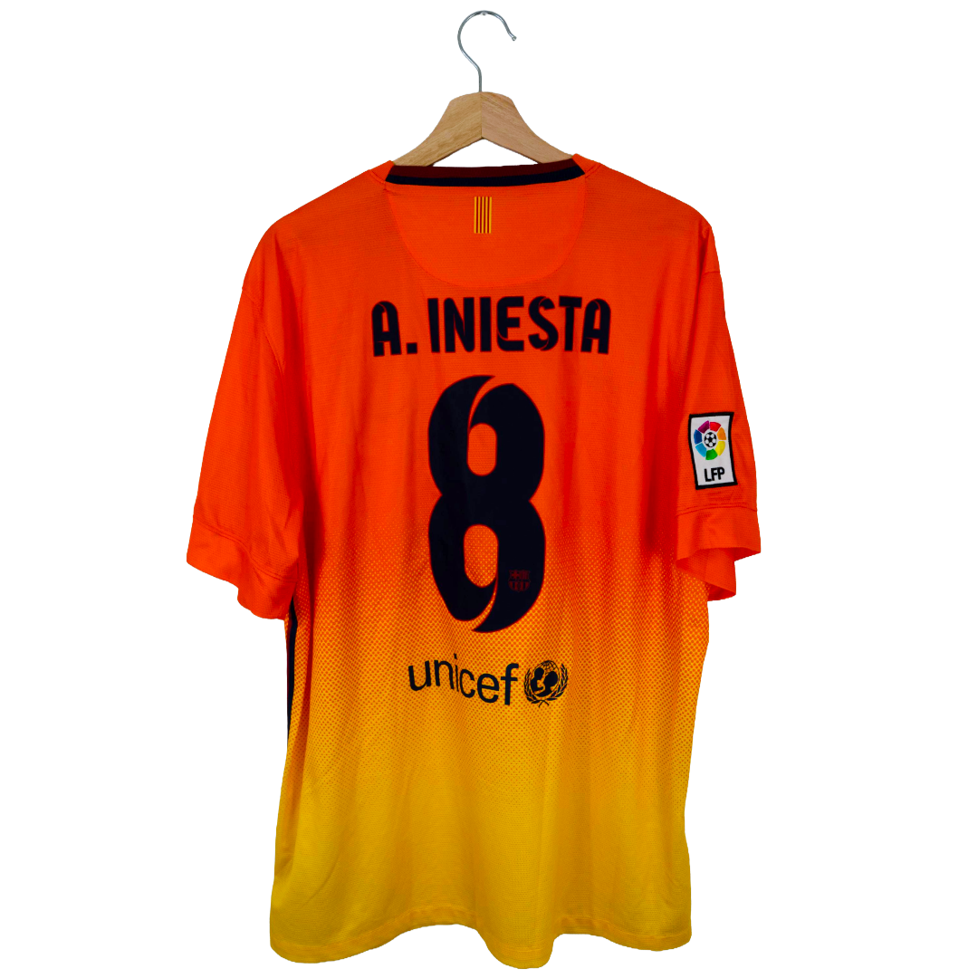 FC Barcelona 12/13 - Iniesta (XL) BNWT