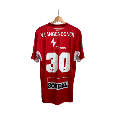 Westerlo 20/21 - V. Langendonck  (L) MATCHWORN & SIGNED
