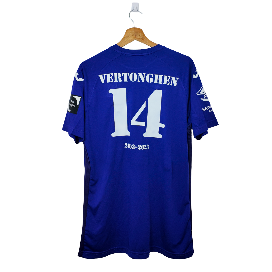 RSC Anderlecht X MAUVES ARMY 23/24 - Vertonghen (L) BNWT